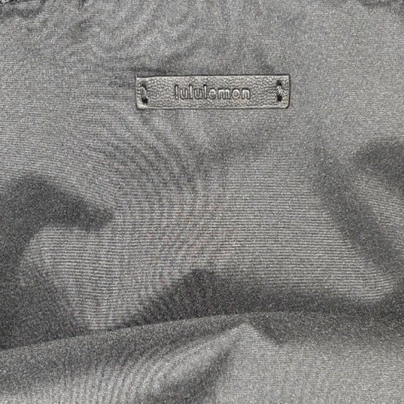 New!!! Very Rare & Authentic Lululemon Festival II Bag HEATHERED BLACK/Gray - Picture 7 of 16